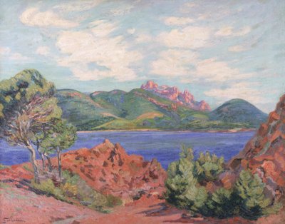 The Bay of Agay by Jean Baptiste Armand Guillaumin